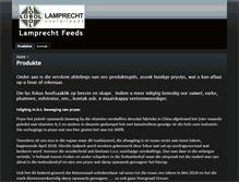 Tablet Screenshot of lamprechtfeeds.com